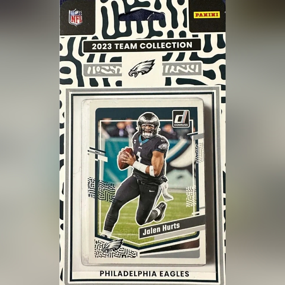Philadelphia Eagles 2023 Donruss Factory Sealed 15 Card Team Set